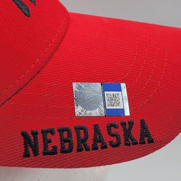 Russell Nebraska Cornhuskers Mens Womens Hat Red Adjustable Embroidered NCAA - Picture 9 of 12